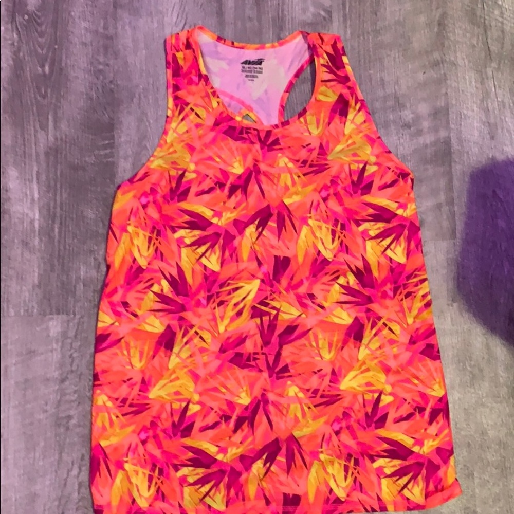 Sports fit matching tank top and bras